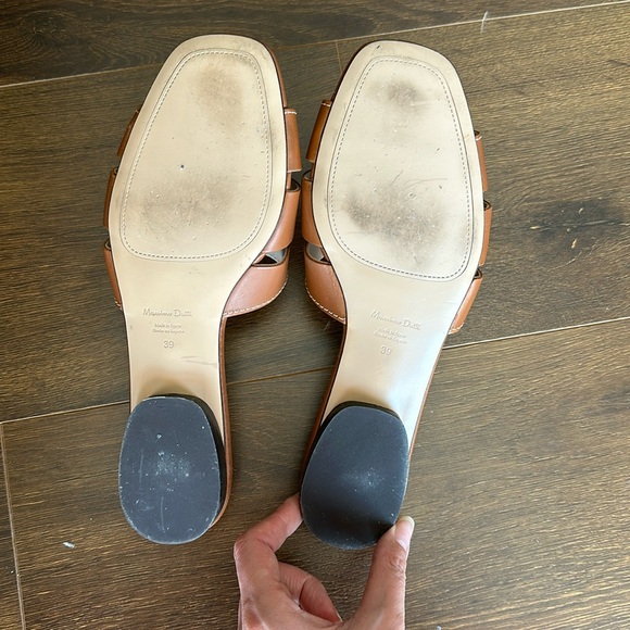 Massimo Dutti leather sandals - Picture 2 of 3